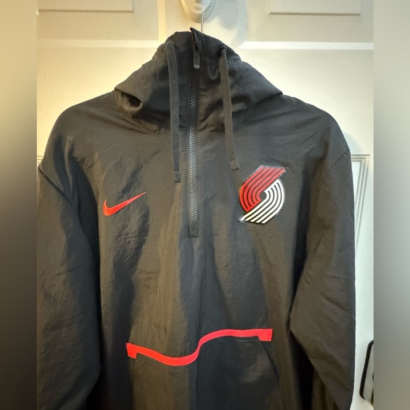 NWT Nike NBA Portland Trailblazers Windbreaker Zip Up Jacket XL - Picture 12 of 13
